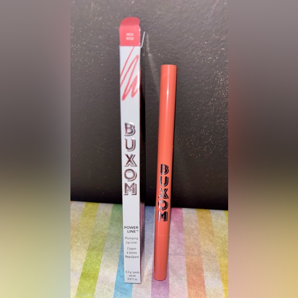 Buxom Power Line Plumping Lip Liner -Rich Rose